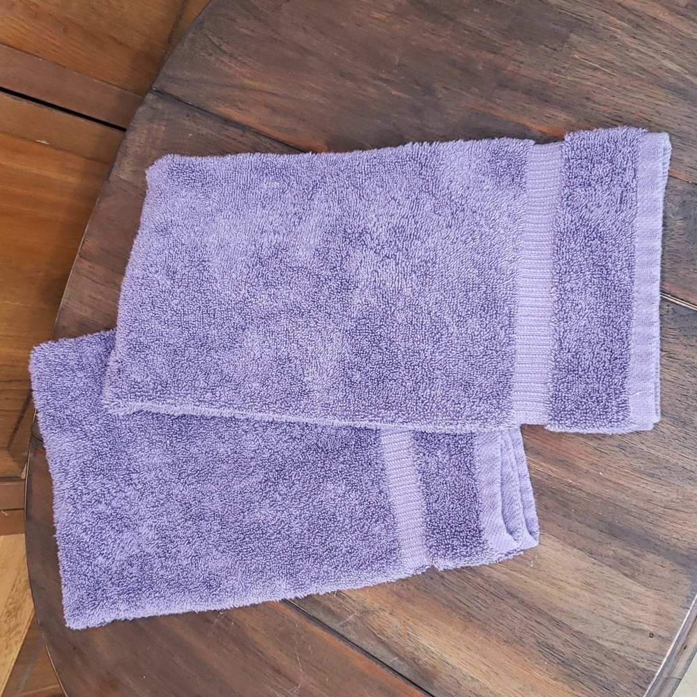 Chakir NWOT Turkish Cotton Linens Bathroom Hand Towels Set of 2